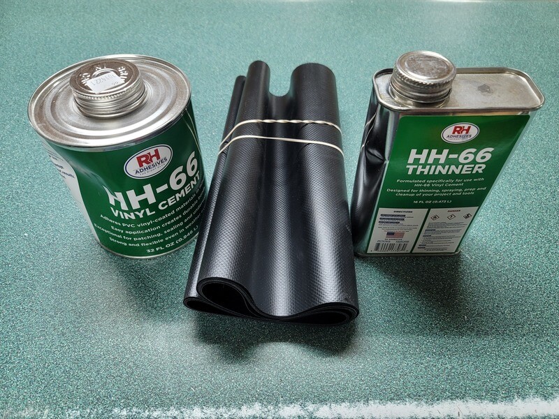 Tarp Repair Kit - Black