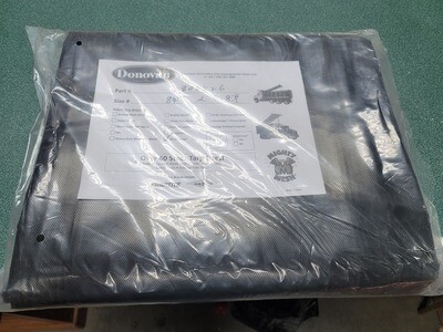 Vinyl Tarp for Front to Back Arm System - 7' X 18'