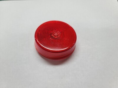 Round Red Clearance Marker - 2-1/2"