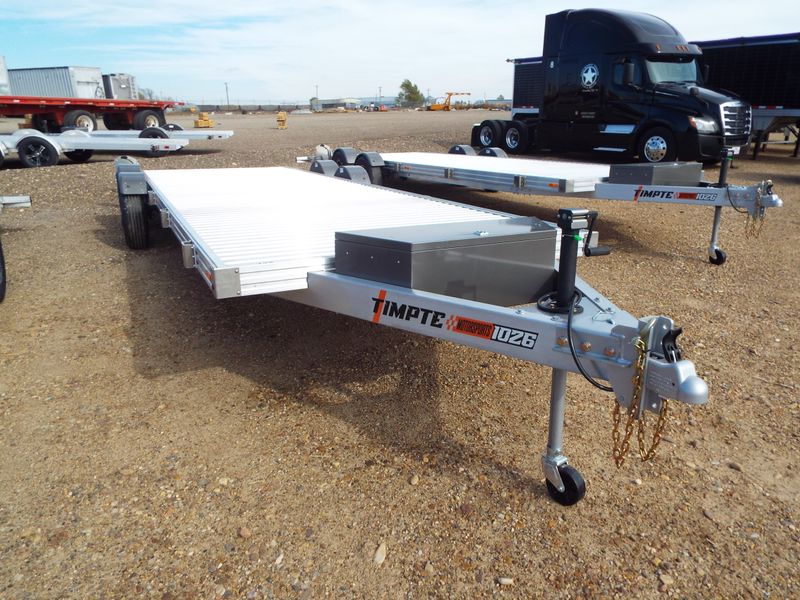 New Lower Pricing -2025  Timpte Motorsports  Hydraulic EZ Series Trailer -10k 26 Foot Deck - TE002848