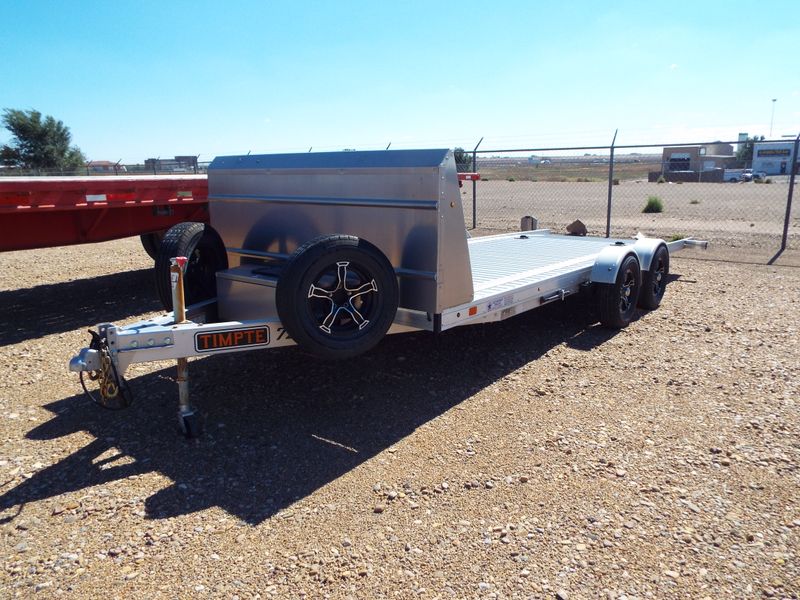 USED - 2023 Timpte Hydraulic Equipment Trailer: 7K Lift Deck 720 R2 Model - TE001555 ( Set Up for Corvette Hauling)