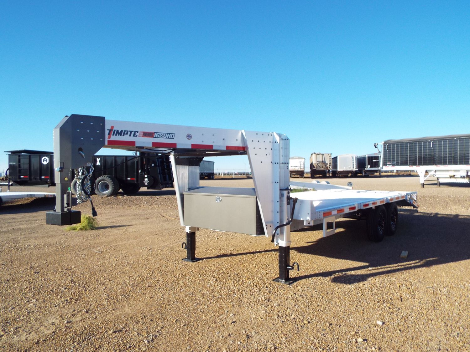 In Stock: Amarillo, TX - 2026 Timpte 1620 DO HD Gooseneck Trailer - TE003386  - Spring Assisted Ramps-8K Torsion Axles