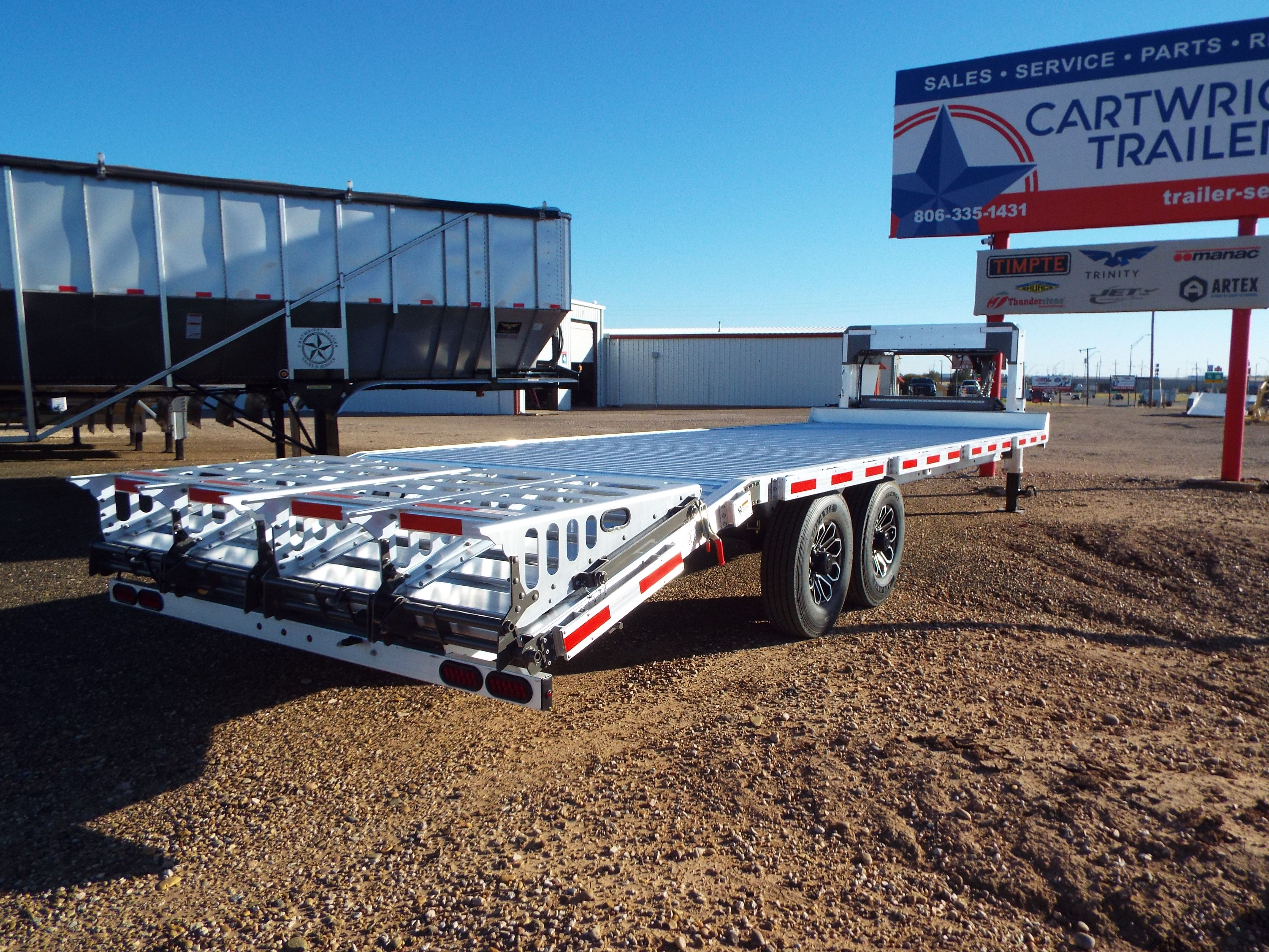In Stock: Amarillo, TX - 2026 Timpte 1626 DO HD Gooseneck Trailer - TE003408 -Spring Assisted Ramps- 8K Torsion Axles