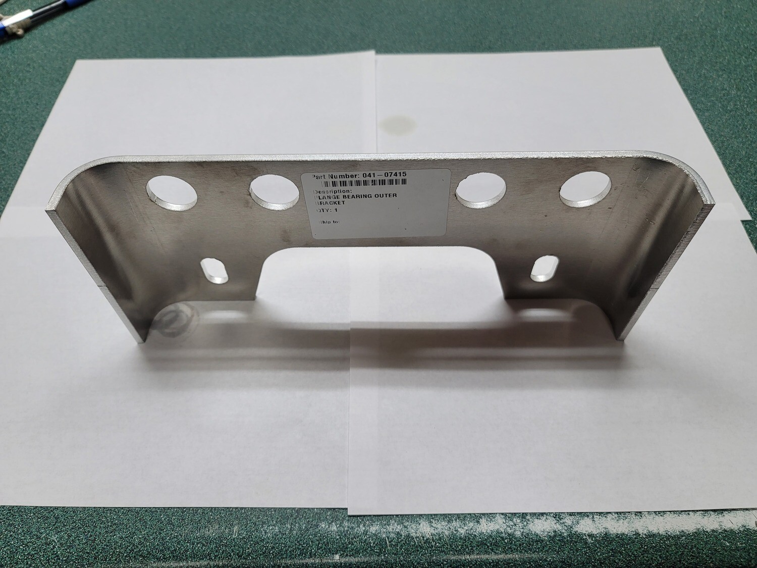 Timpte Weld on Outer Bearing Bracket