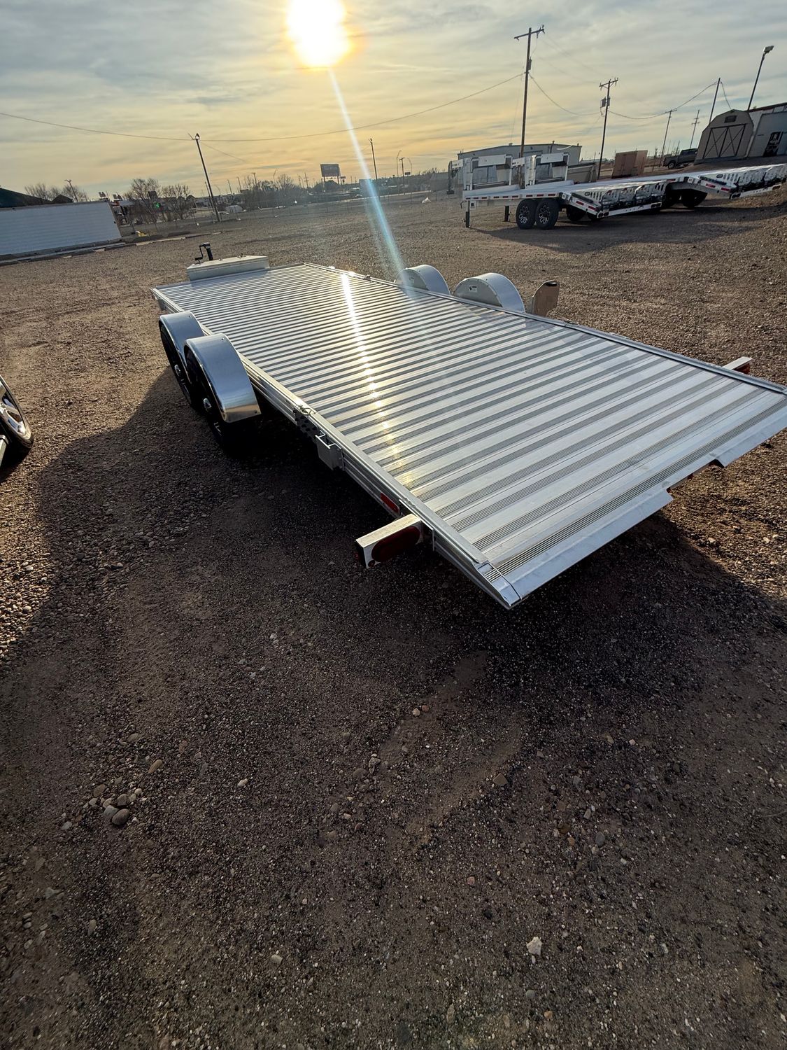 In Stock: Amarillo, TX - Used 2024 Timpte Motorsports Hydraulic EZ Series Trailer -10k 20 Foot Deck - 002075 In Stock: Amarillo, TX - Used 2024 Timpte Motorsports Hydraulic EZ Series Trailer -10k 20 Foot Deck - 002075