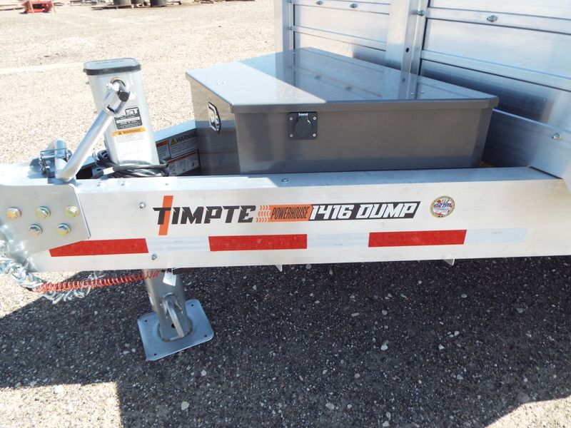 2027 Timpte Powerhouse Dump Trailer - 14k - 16' - TE003898 - In Stock: Amarillo, TX