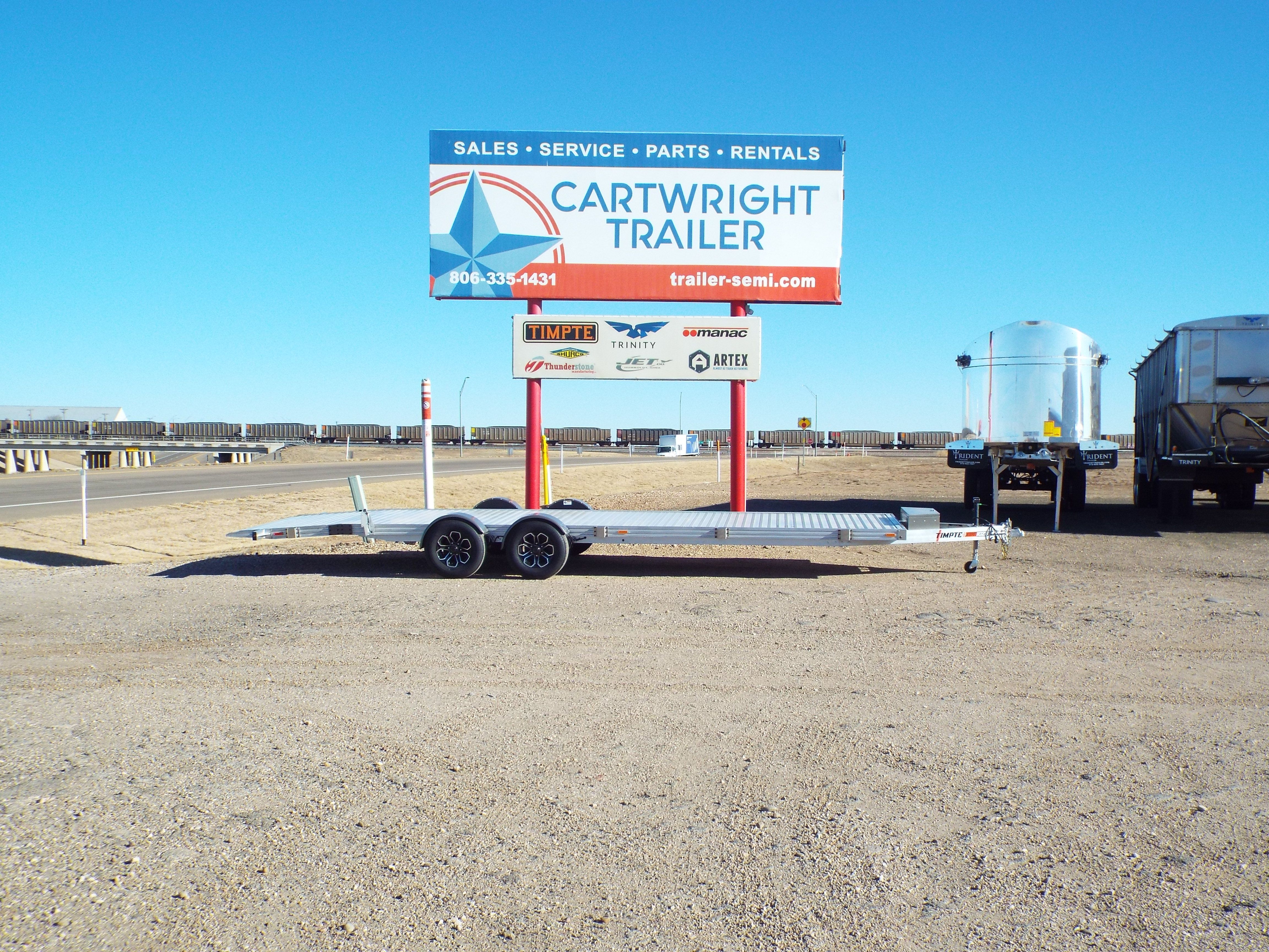 In Stock:Amarillo,TX - 2027 Timpte Motorsports Hydraulic EZ Series Trailer -10k 26 Foot Deck - TE003636