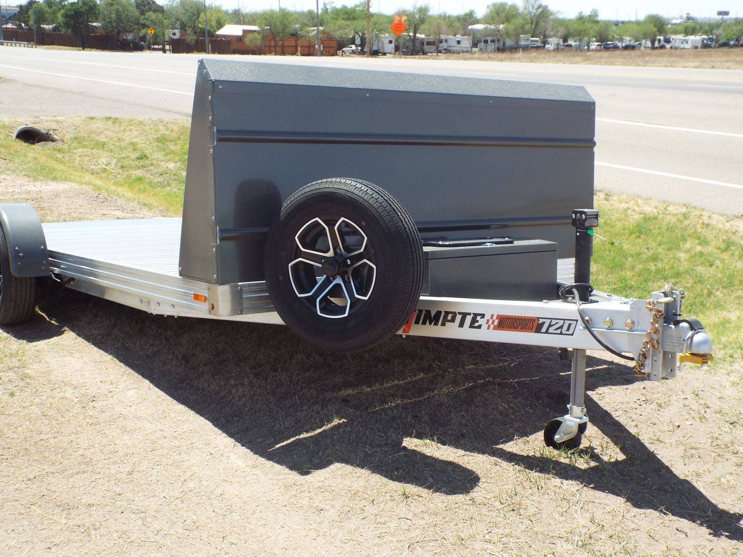 In Stock: Amarillo,TX - 2027 Timpte Hydraulic Equipment Trailer: 7K Lift Deck 720 Model-0720TSEZ R3 -TE003603