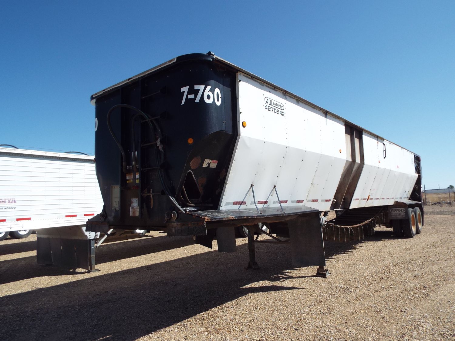 In Stock: Amarillo, TX  - 2012 Aulick Belt Trailer