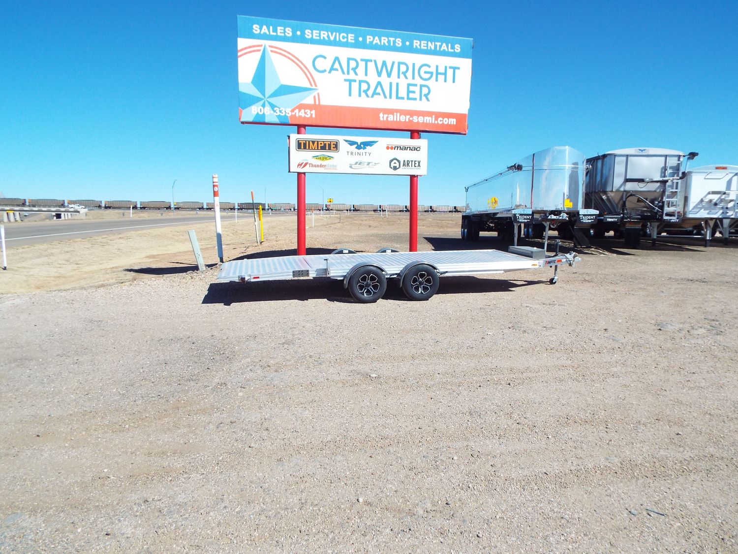 Timpte 720 R3 Motorsports Hydraulic EZ Series Trailer -7k 20 Foot Deck - TE004322 - Arriving ( Before the end August 2026 ) Timpte 720 R3 Motorsports Hydraulic EZ Series Trailer -7k 20 Foot Deck - TE004322 - Arriving ( Before the end August 2026 )