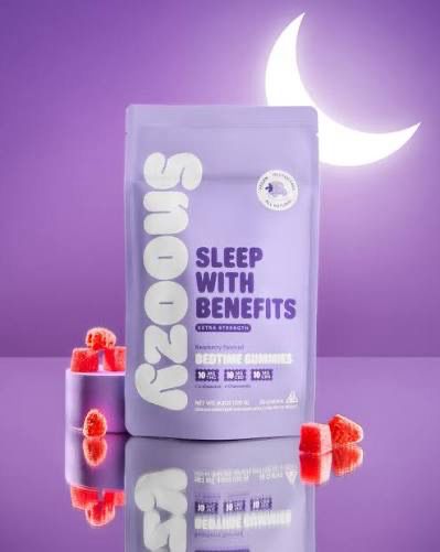Snoozy: Bedtime Gummies - Sleep With Benefits (Extra Strength)