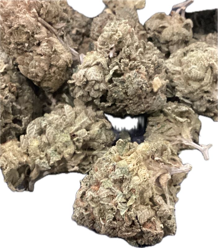 Flower: Violet Vixien THC: 26% 1 Oz HYBRID