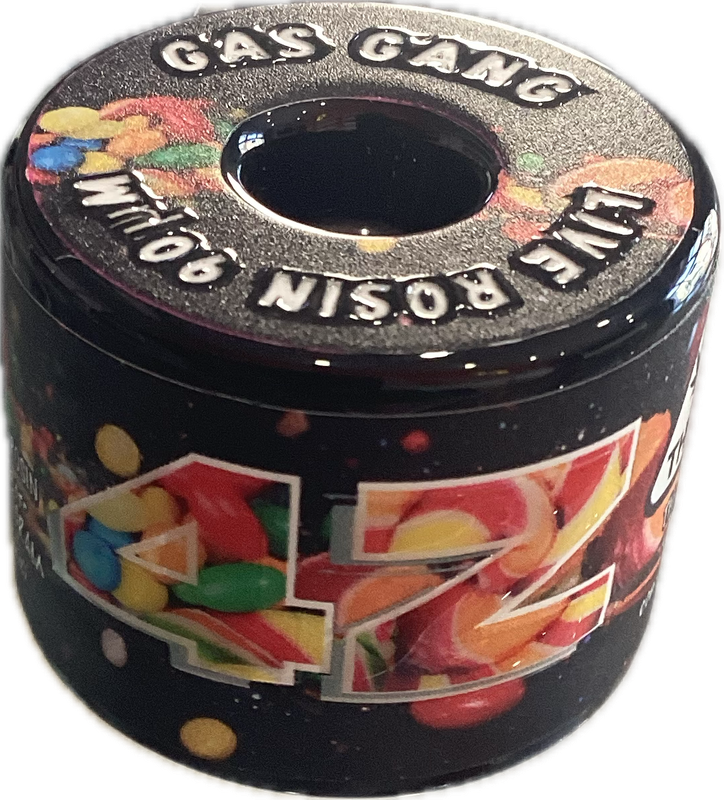 Gas Gang: 1gram Live Rosin Cannabis Concentrate - 4Z. HYBRID