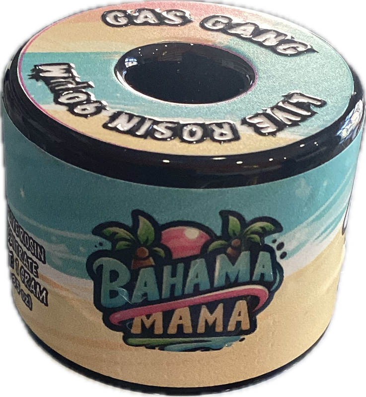 Gas Gang: 1gram Live Rosin Cannabis Concentrate - Banana Mama HYBRID