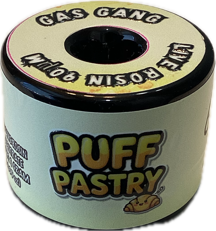 Gas Gang: 1gram Live Rosin Cannabis Concentrate - Puff Pastry HYBRID
