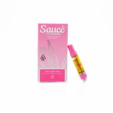 Sauce XL: 1.5g Disposable Live Resin Cart - Pink Candy Kush SATIVA-HYBRID