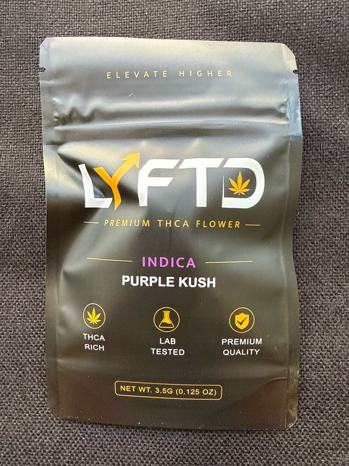 Flower: Purple Kush (smalls) 3.5g INDICA