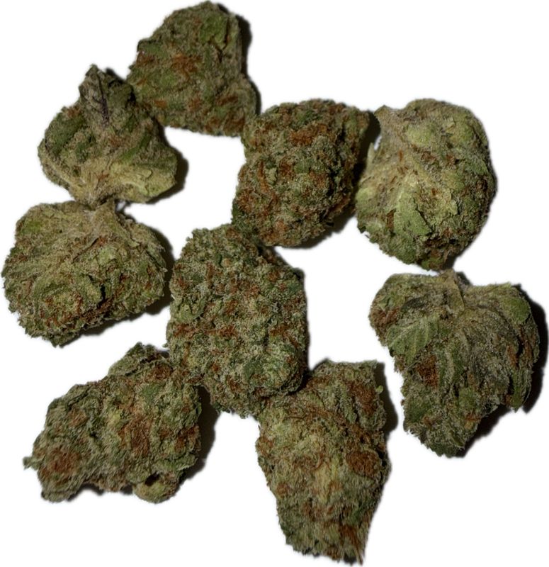Flower: Mendo Cookie (smalls) 0.5 Ounce INDICA (Buy Two Half Oz, Get $15 Off • Mix And Match)