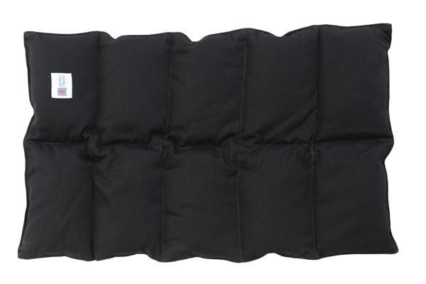 Weighted Lap Bag Black (Polly Pellets 1.5kg)