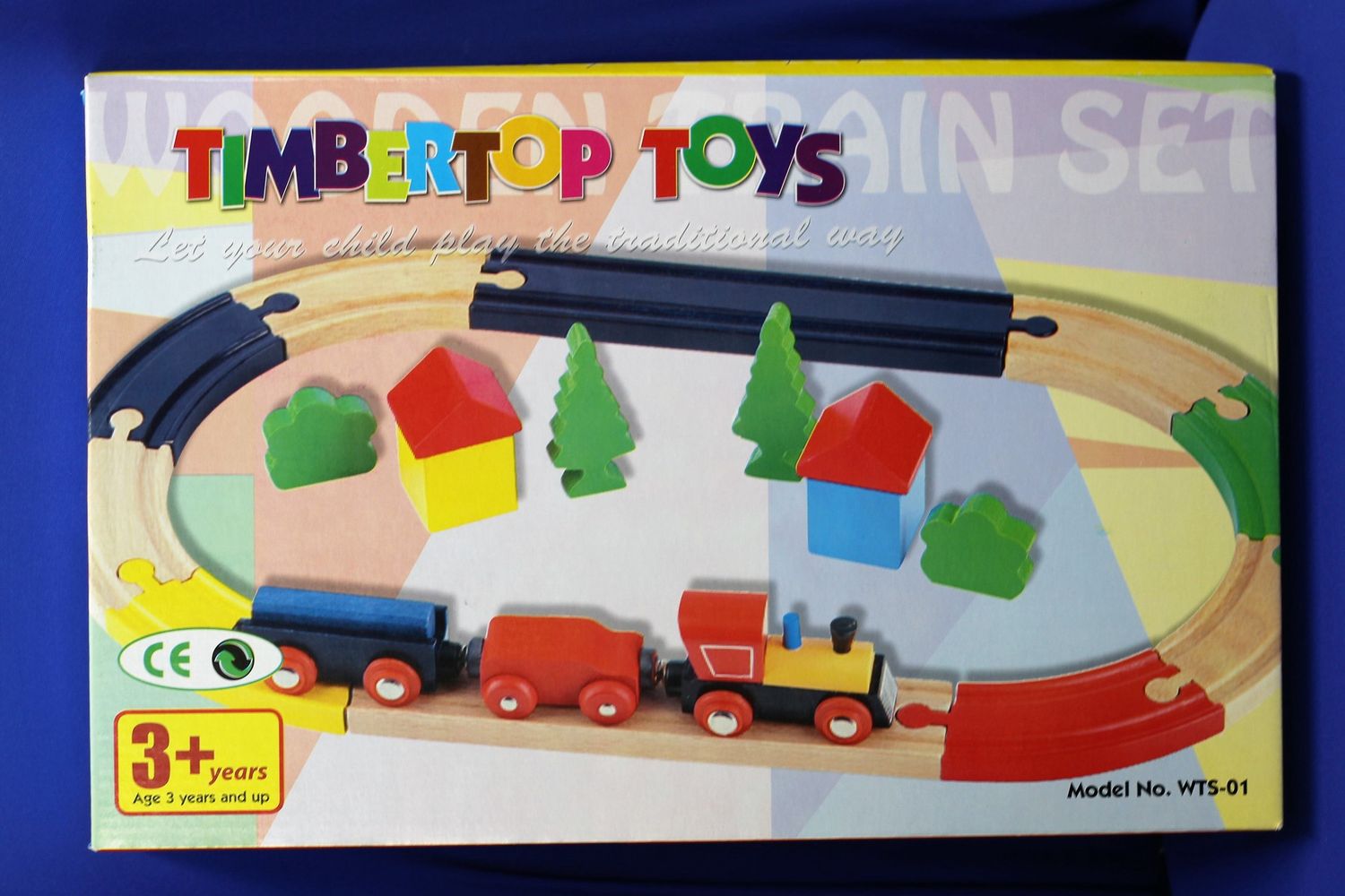 Wooden Train Set