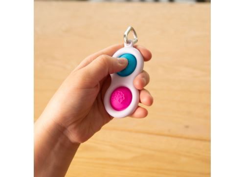 Push Button Keyring Simpl Dimpl