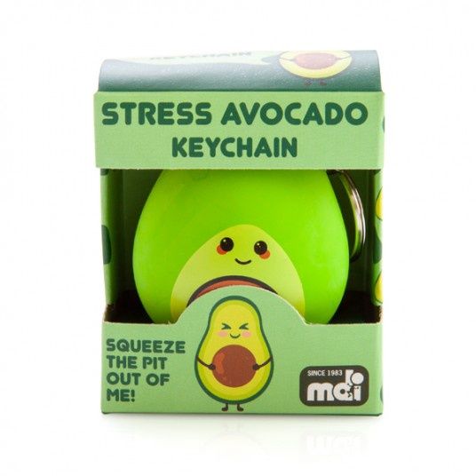 Avocado Keychain