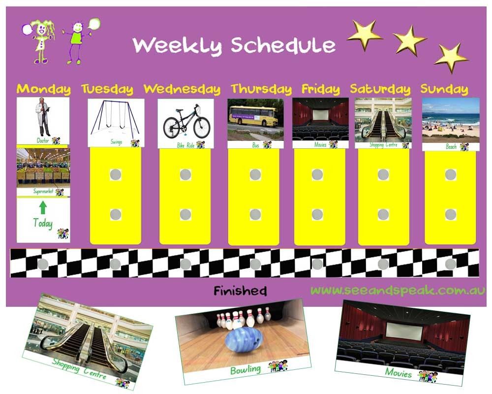 Weekly Calendar 
