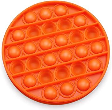 Pop Fidget Round Orange