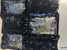 Weighted Lap Bag Sequins Black (Stainless Steel 1.5kg)