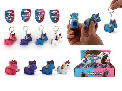 Unicorn Pooping Keychain