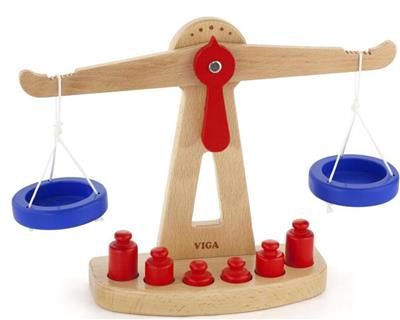 Balance Scale Wooden
