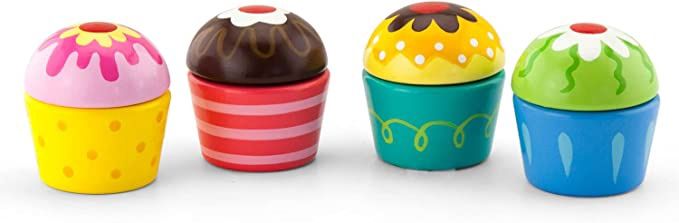 Cup Cakes Wooden