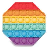 Pop Fidget Octagon Rainbow