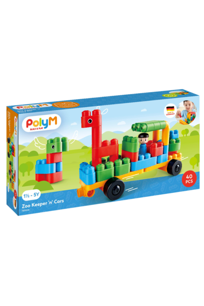 Poly M Zoo Keeper N Cars