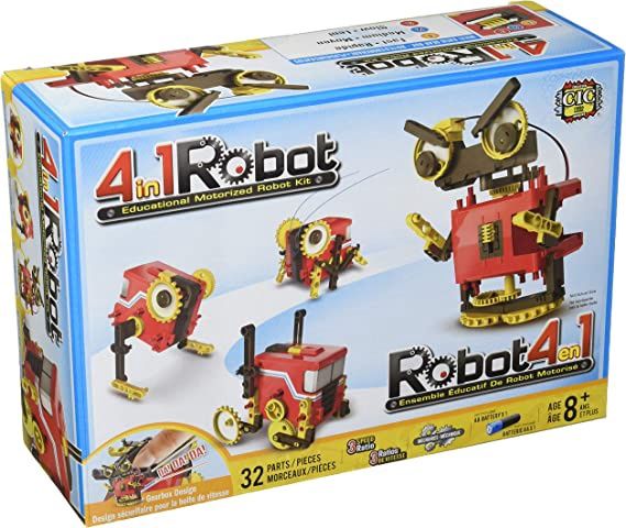 4 in 1 Educational Motorized Robot