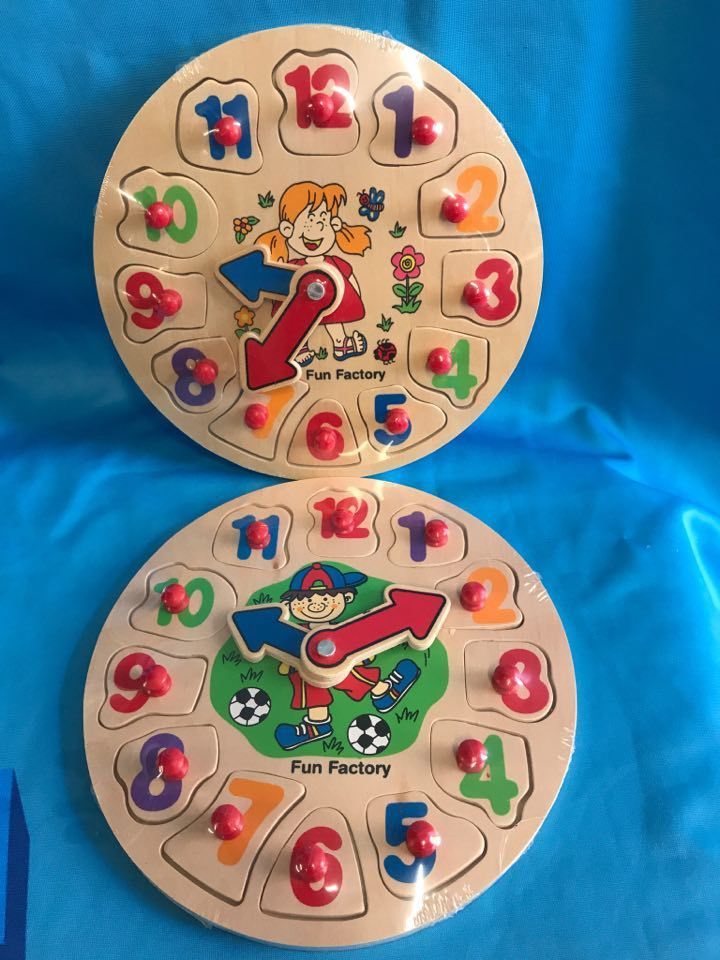 Puzzle Clock Girl