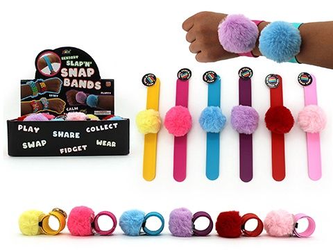 Slap Band Fluffy Ball