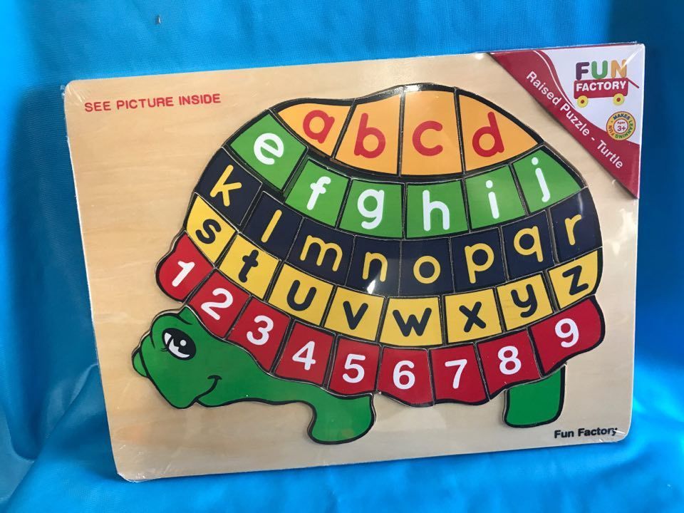 Raised Puzzle Turtle
