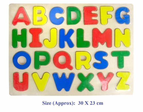 Raised Puzzle Upper Case Alphabet
