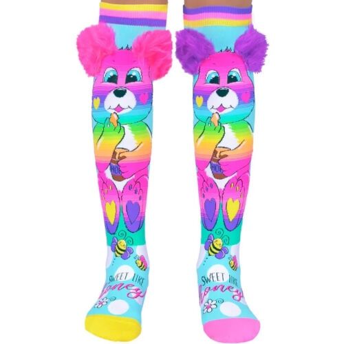 Mad Mia Honey Bear Socks Age 6-99