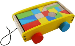 Wooden Pull Along Blocks