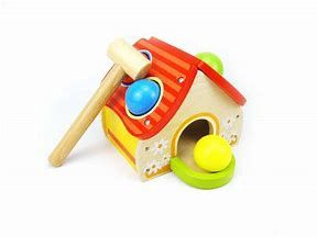 Wooden House Pounding Toy