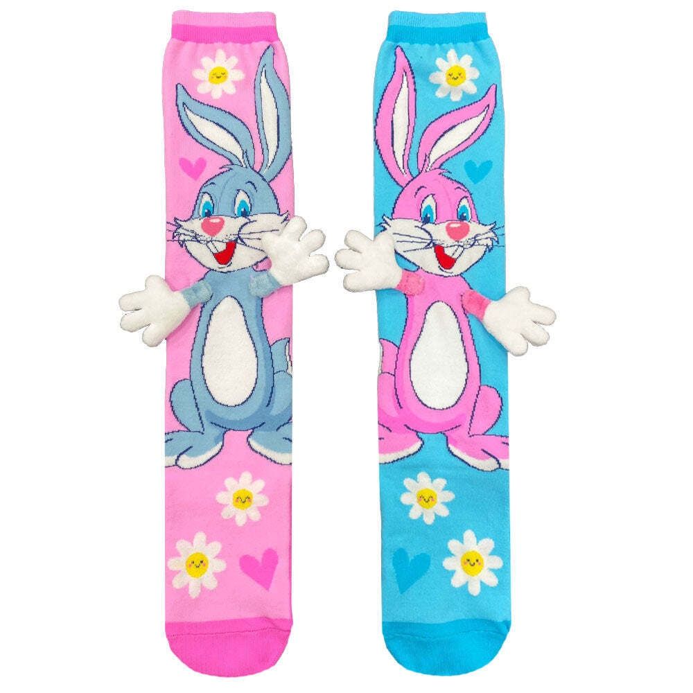 Mad Mia Hello Bunny Socks Age 3-5