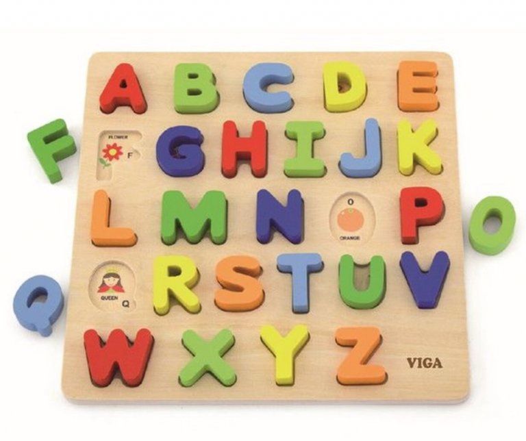 Block Puzzle Alphabet Upper Case