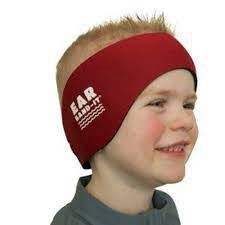 Ear Band-It Swimmers Headband Medium Red
