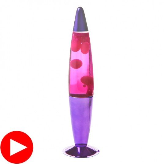 Metallic Motion Lamp Purple/Pink