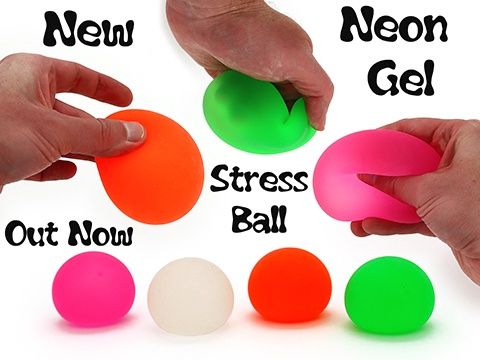 Squishy Neon Gel Ball
