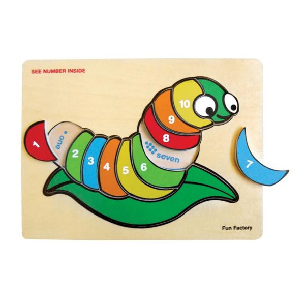 Raised Puzzle Silkworm