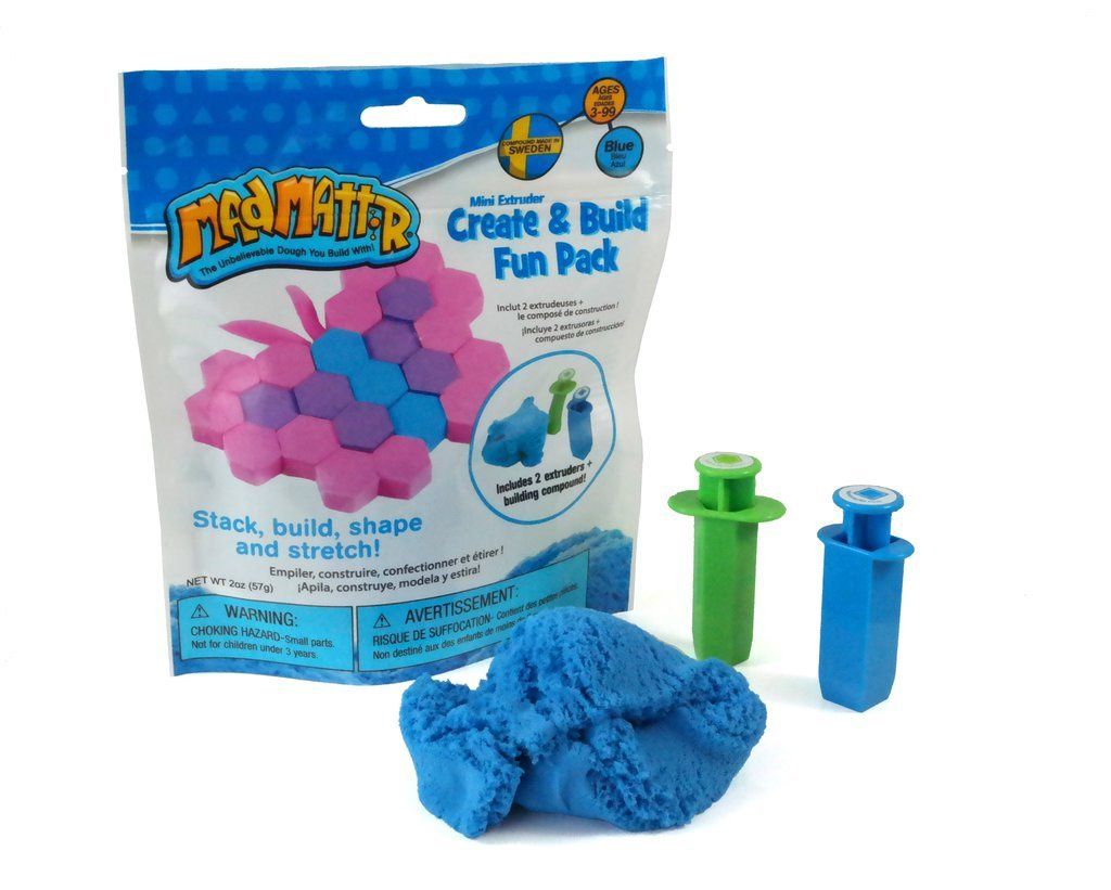 Mad Mattr Create and Build Fun Pack Blue