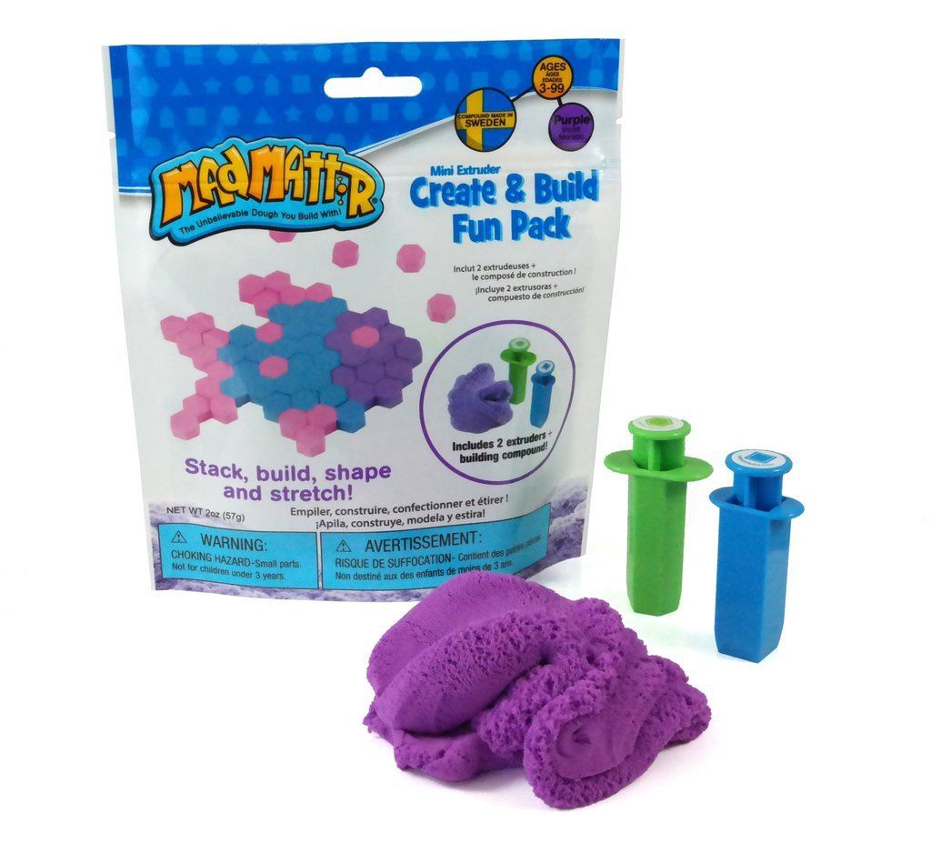 Mad Mattr Create and Build Fun Pack Purple